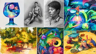 Học Vẽ Mỹ Thuật Căn Bản Tại PICS Studio – Khóa Học Dành Cho Người Mới Bắt Đầu