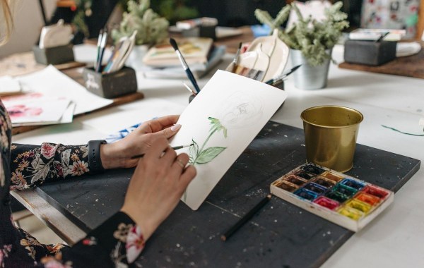 Workshop màu nước: thiệp Giáng sinh